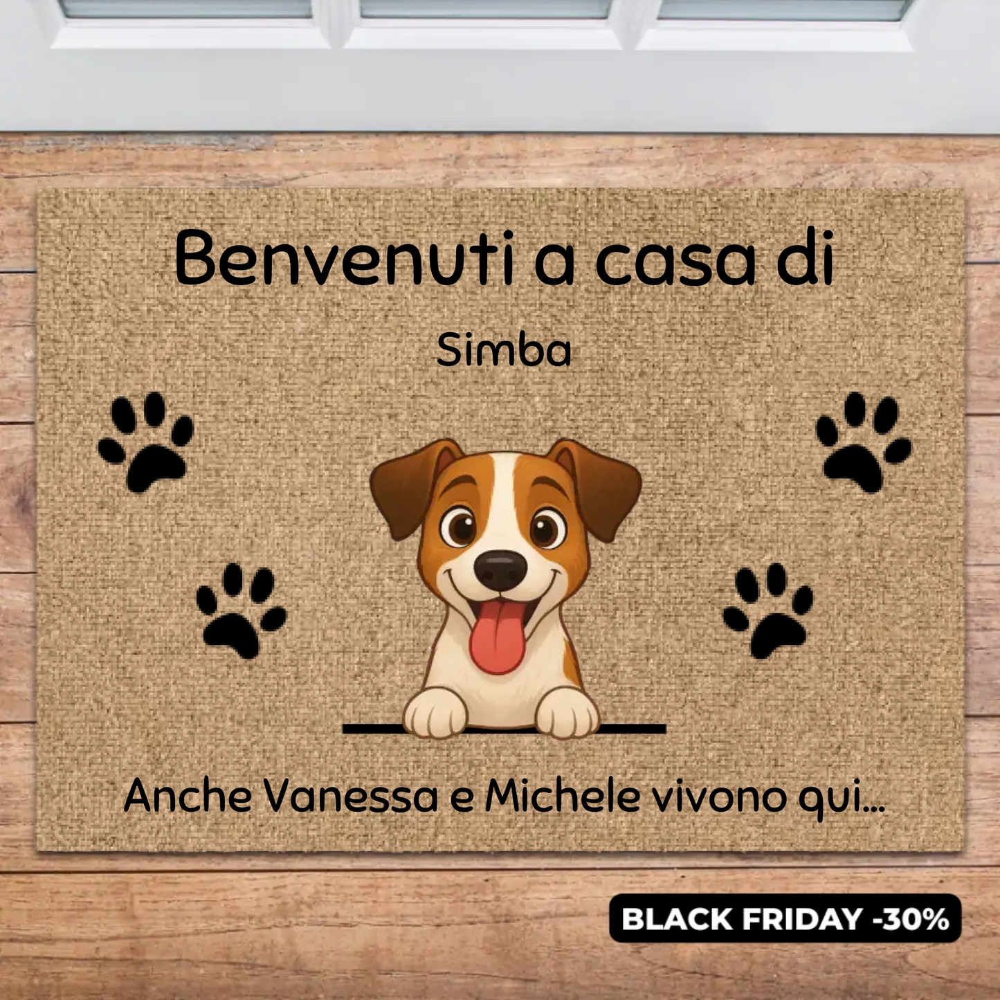 Zerbino personalizzato